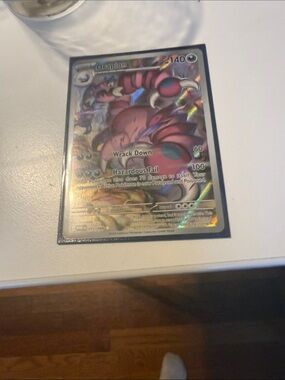 Pokemon Drapion secret rare card